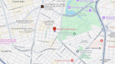Mapa da unidade Vila Nova Conceição